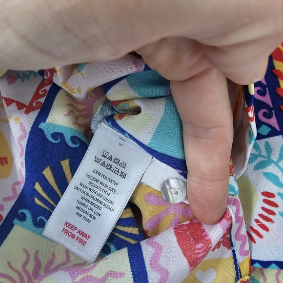 Cynthia Rowley Small Shorts Sleepwear Loungewear Pajama's Set Cropped PJ's  #98 - Picture 10 of 10